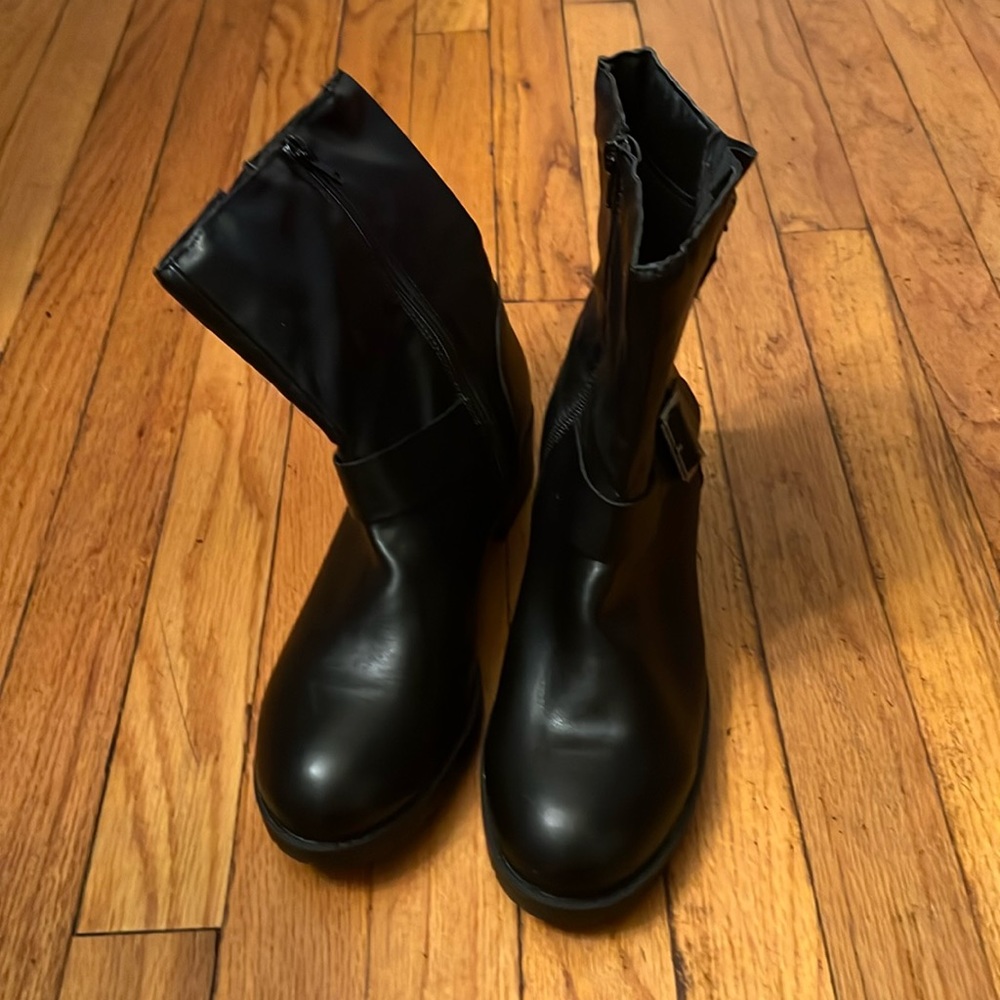 Arizona Jean Company Size 8.5 Black Boots Brand New